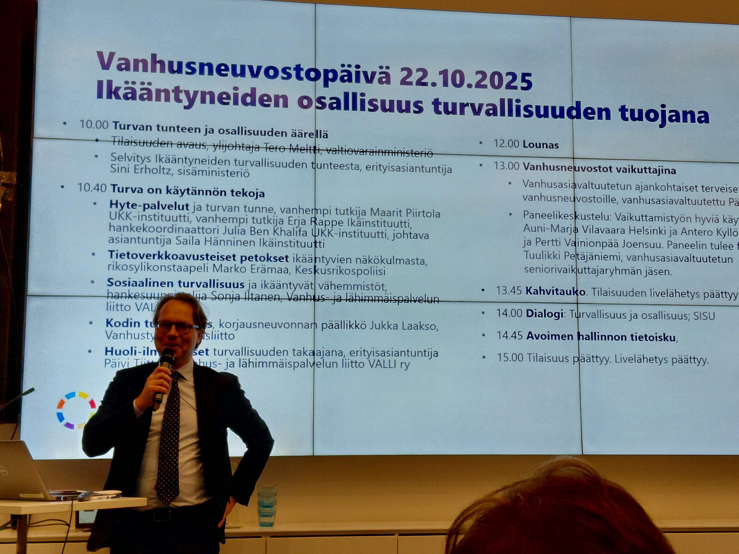 Vanhusneuvostopäivät Helsingissä 22.10.2025