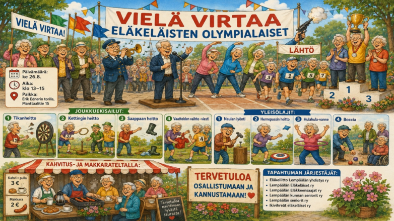 Eläkeläisten olympialaiset Lempäälässä
