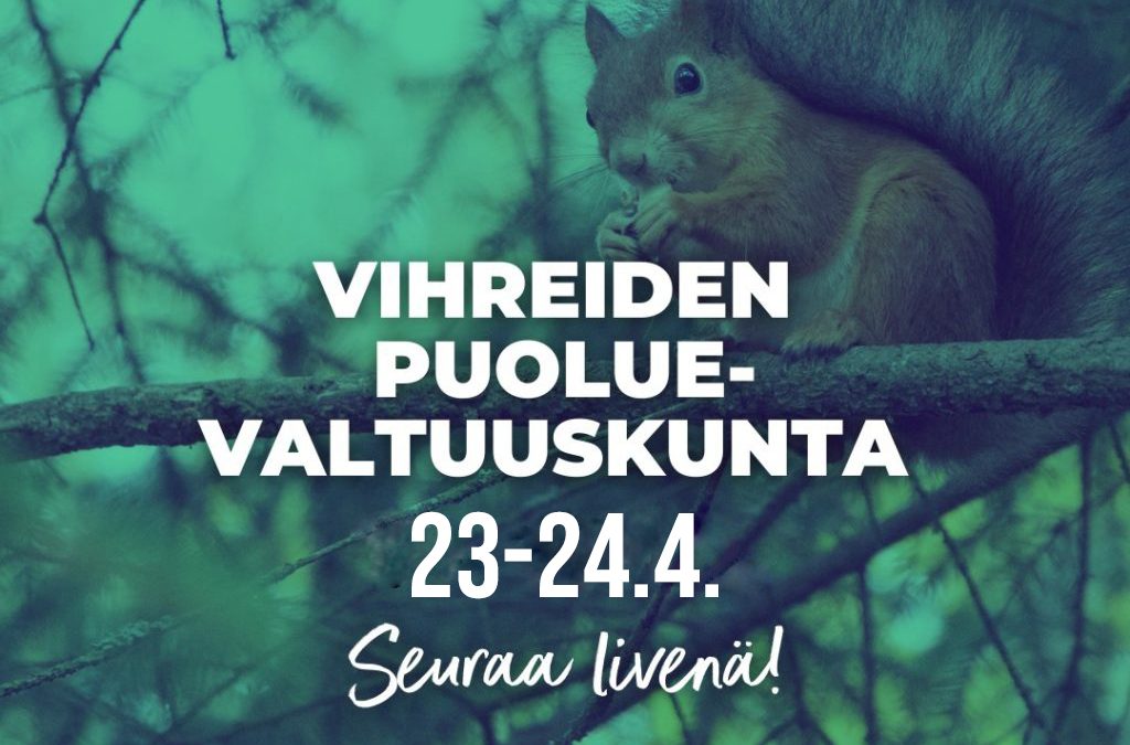 Puoluevaltuuskunnan kokous 23-24.4., etäkokous